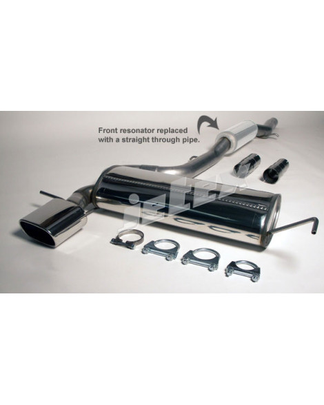 Audi S3 (8L) Quattro 99-03 Jetex Cat Back Exhaust (Half System - Non-Resonated w/ Racepipe) Audi S3 (8L) Quattro 99-03 Jetex Cat Back Exhaust (Half System - Non-Resonated w/ Racepipe)