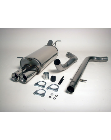 VW Golf MK4 non-Turbo 96-05 / Beetle 2.0L 98+ Jetex Exhausts Half System Non-Resonated w/Racepipe