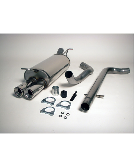 VW Golf MK4 non-Turbo 96-05 / Beetle 2.0L 98+ Jetex Exhausts Half System Non-Resonated w/Racepipe VW Golf MK4 non-Turbo 96-05 / Beetle 2.0L 98+ Jetex Exhausts Half System Non-Resonated w/Racepipe