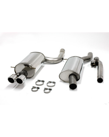 Audi S4 (B5) Quattro 98-01 Jetex Cat Back Exhaust (Half System)