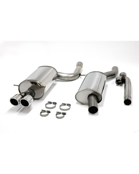 Audi S4 (B5) Quattro 98-01 Jetex Cat Back Exhaust (Half System) Audi S4 (B5) Quattro 98-01 Jetex Cat Back Exhaust (Half System)