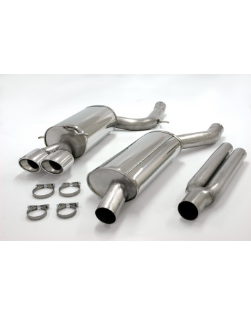 Audi RS4 (B5) Quattro 00-02 Jetex Cat Back Exhaust (Half System)