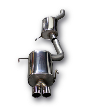 Audi RS2 (B4) Avant Quattro 94-96 Jetex Cat Back Exhaust (Half System)