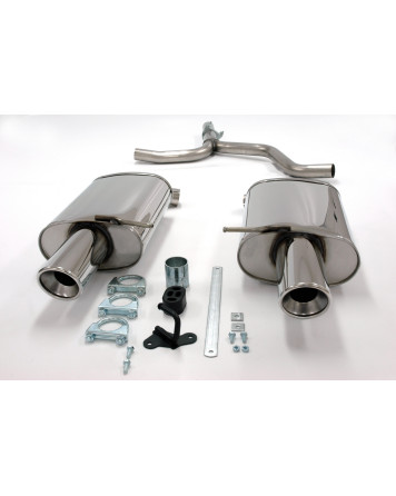 Audi A4 (B6) 2WD Non-Petrol Turbo + TDI 01-05 Jetex Back Box