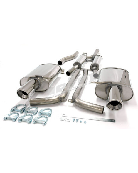 Audi A4 (B7) Quattro Petrol Turbo 05+ Jetex Cat Back Exhaust (Half System) Audi A4 (B7) Quattro Petrol Turbo 05+ Jetex Cat Back Exhaust (Half System)
