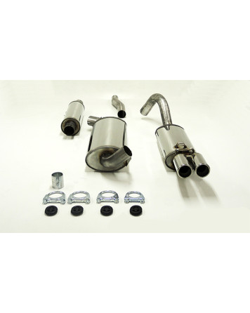 Audi 80 (B3) / 90 (B3) / Coupe (B3) 86-91 Jetex Exhausts Half System