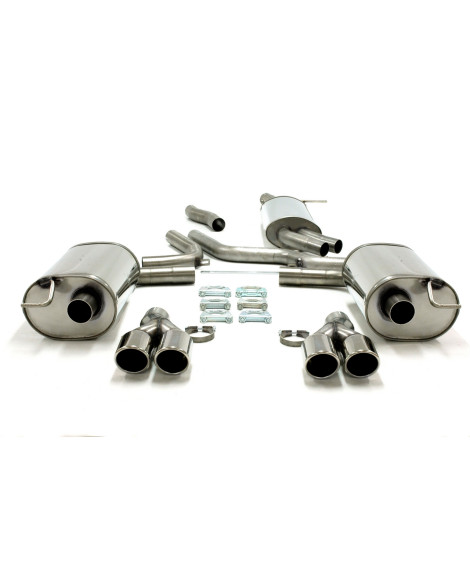 Audi A6 (C5) 2WD 05-11 Jetex Cat Back Exhaust (Half System) Audi A6 (C5) 2WD 05-11 Jetex Cat Back Exhaust (Half System)