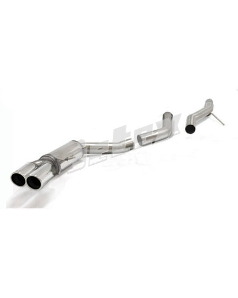 Audi A5 Diesel Turbo 2WD/Quattro 06+ Jetex Cat Back Exhaust (Half System)