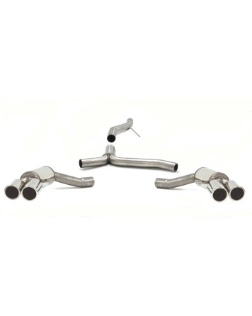 Audi A4 (B8) Diesel Turbo 2WD/Quattro 08+ Jetex Cat Back Exhaust (Half System)