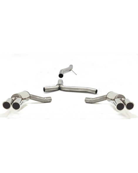 Audi A5 Diesel Turbo 2.7 / 3.0 TDI 2WD/Quattro 06+ Jetex Cat Back Exhaust (Half System) Audi A5 Diesel Turbo 2.7 / 3.0 TDI 2WD/Quattro 06+ Jetex Cat Back Exhaust (Half System)