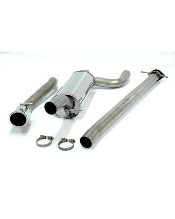 Ford Focus RS MK1 01-05 Jetex Cat Back Exhaust System (Half System)