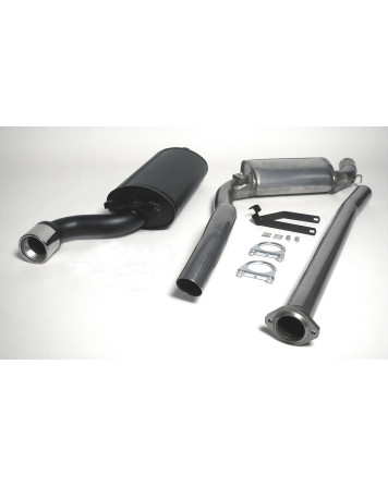 Saab 9000 Turbo 92+ Jetex Cat Back Exhaust System (Half System)