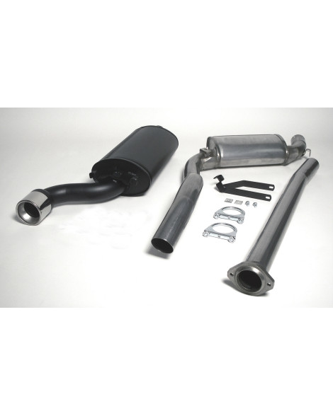 Saab 9000 Turbo 92+ Jetex Cat Back Exhaust System (Half System) Saab 9000 Turbo 92+ Jetex Cat Back Exhaust System (Half System)