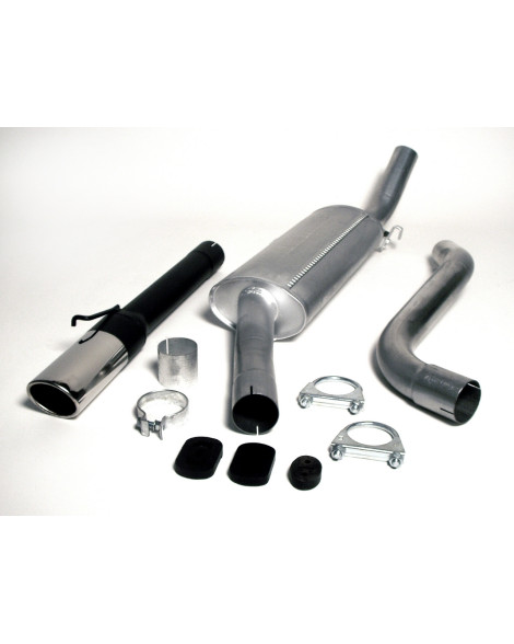 Saab 900 Turbo 87-93 Jetex Cat Back Exhaust System (Half System) Saab 900 Turbo 87-93 Jetex Cat Back Exhaust System (Half System)