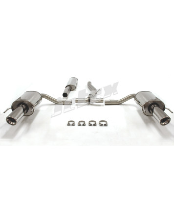Saab 93X 09+ Jetex Cat Back Exhaust System (Half System)