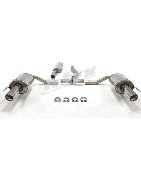 Saab 93X 09+ Jetex Cat Back Exhaust System (Half System)