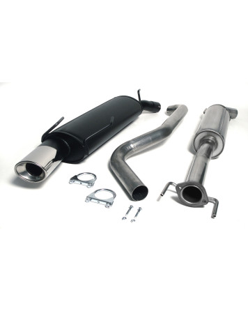 Saab 95 Aero Turbo 98-01 Jetex Cat Back Exhaust System (Half System)