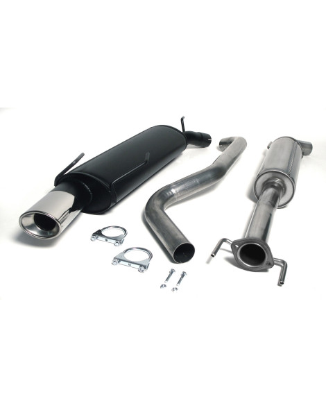 Saab 95 Turbo 98-01 Jetex Cat Back Exhaust System (Half System) Saab 95 Turbo 98-01 Jetex Cat Back Exhaust System (Half System)