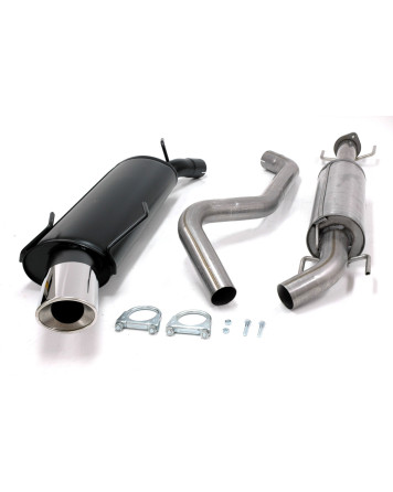 Saab 95 Aero Turbo 04+ Jetex Cat Back Exhaust System (Half System)