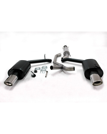 Saab 95 Aero Turbo 04+ Jetex Cat Back Exhaust System (Half System)