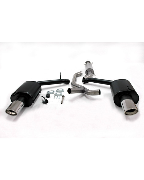 Saab 95 Aero Turbo 04+ Jetex Cat Back Exhaust System (Half System) Saab 95 Aero Turbo 04+ Jetex Cat Back Exhaust System (Half System)