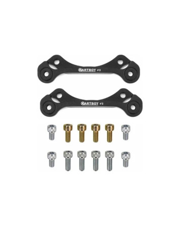 Kartboy 2 Pot Rear Big Brake Adapters V2 Subaru Impreza, WRX, Legacy, Forester