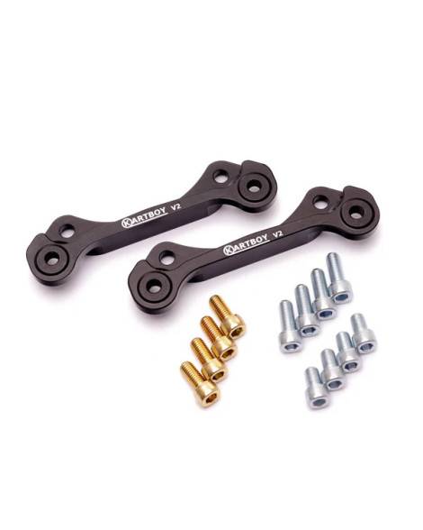 Kartboy 2 Pot Rear Big Brake Adapters V2 Subaru Impreza, WRX, Legacy, Forester Kartboy 2 Pot Rear Big Brake Adapters V2 Subaru Impreza, WRX, Legacy, Forester