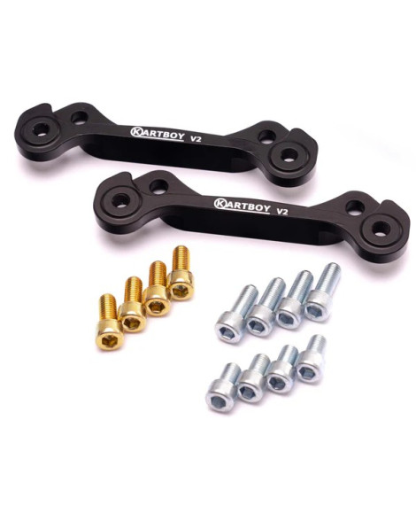 Kartboy 2 Pot Rear Big Brake Adapters V2 Subaru Impreza, WRX, Legacy, Forester Kartboy 2 Pot Rear Big Brake Adapters V2 Subaru Impreza, WRX, Legacy, Forester