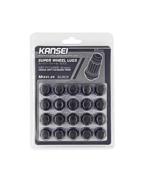 KANSEI SPLINE ACORN LUG NUTS KANSEI SPLINE ACORN LUG NUTS