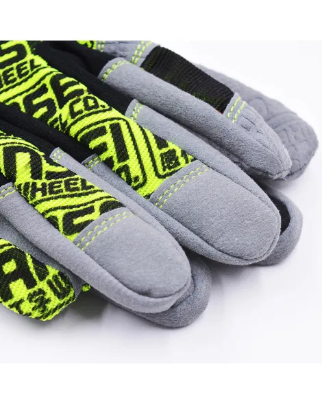 Kansei Touch Screen Mechanic Gloves (Green)