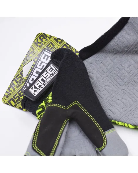 Kansei Touch Screen Mechanic Gloves (Green)