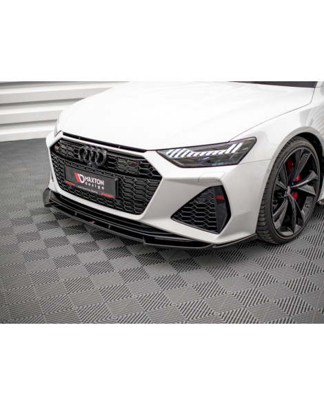 Maxton Design Front Splitter V.1 Audi RS7 C8 Maxton Design Front Splitter V.1 Audi RS7 C8