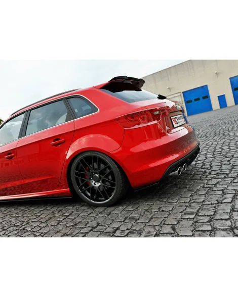 Maxton Design Spoiler Cap Audi S3 / A3 S-line 8V / 8V FL Hatchback / Sportback