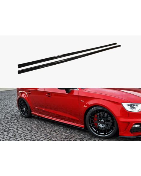 Maxton Design Side Skirts Diffusers Audi S3 / A3 S-Line 8V / 8V FL Sportback Maxton Design Side Skirts Diffusers Audi S3 / A3 S-Line 8V / 8V FL Sportback