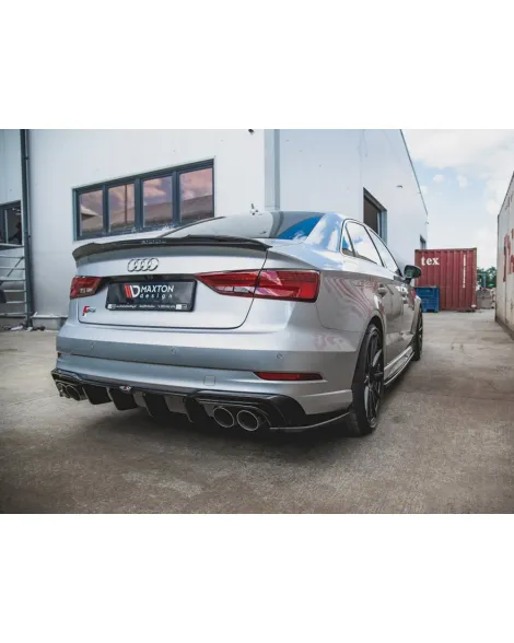 Maxton Design Rear Valance Audi S3 Sedan 8V Facelift 2016-2020