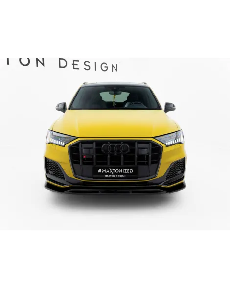 Maxton Design Front Splitter Audi SQ7 /Q7 S-Line Mk2 4M Facelift Maxton Design Front Splitter Audi SQ7 /Q7 S-Line Mk2 4M Facelift