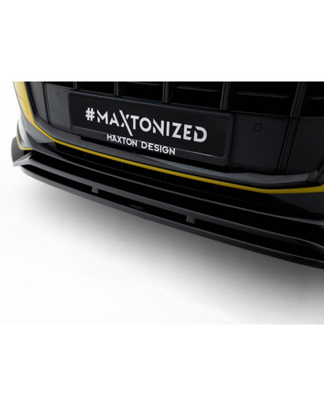 Maxton Design Front Splitter Audi SQ7 /Q7 S-Line Mk2 4M Facelift Maxton Design Front Splitter Audi SQ7 /Q7 S-Line Mk2 4M Facelift