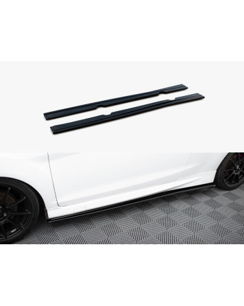 Maxton Design Side Skirts Diffusers Ford Fiesta Mk7 Facelift ST / Zetec S