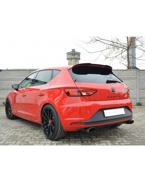Maxton Design Spoiler Cap Seat Leon Mk3 Cupra Hatchback 2012-2016 Maxton Design Spoiler Cap Seat Leon Mk3 Cupra Hatchback 2012-2016