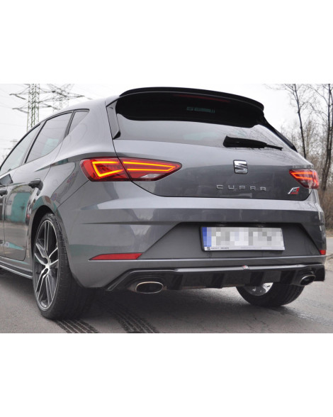 Maxton Design Rear Valance V.1 Seat Leon Cupra Mk3 FL Hatchback