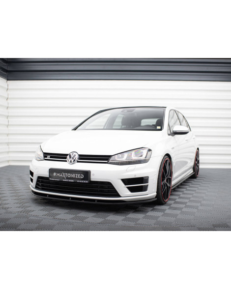 Maxton Design Front Splitter V.1 VW Golf R / R-Line Mk7 Maxton Design Front Splitter V.1 VW Golf R / R-Line Mk7
