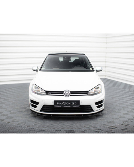Maxton Design Front Splitter V.1 VW Golf R / R-Line Mk7 Maxton Design Front Splitter V.1 VW Golf R / R-Line Mk7