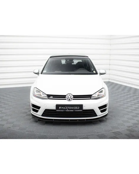 Maxton Design Front Splitter V.1 VW Golf R / R-Line Mk7 Maxton Design Front Splitter V.1 VW Golf R / R-Line Mk7