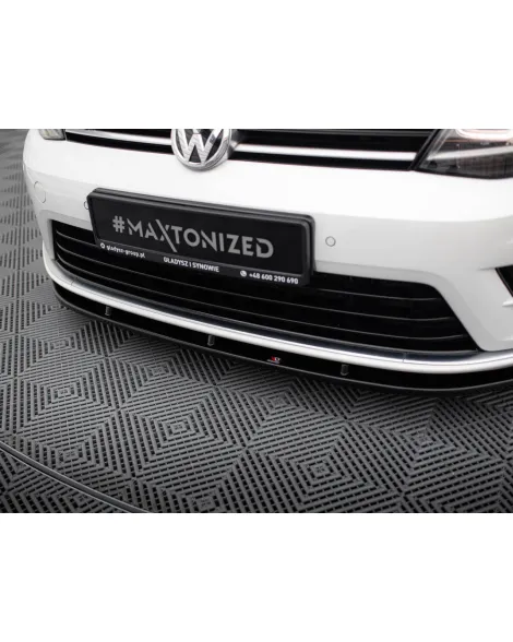Maxton Design Front Splitter V.1 VW Golf R / R-Line Mk7 Maxton Design Front Splitter V.1 VW Golf R / R-Line Mk7