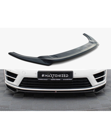 Maxton Design Front Splitter V.2 VW Golf R / R-Line Mk7