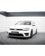 Maxton Design Front Splitter V.2 VW Golf R / R-Line Mk7 Maxton Design Front Splitter V.2 VW Golf R / R-Line Mk7