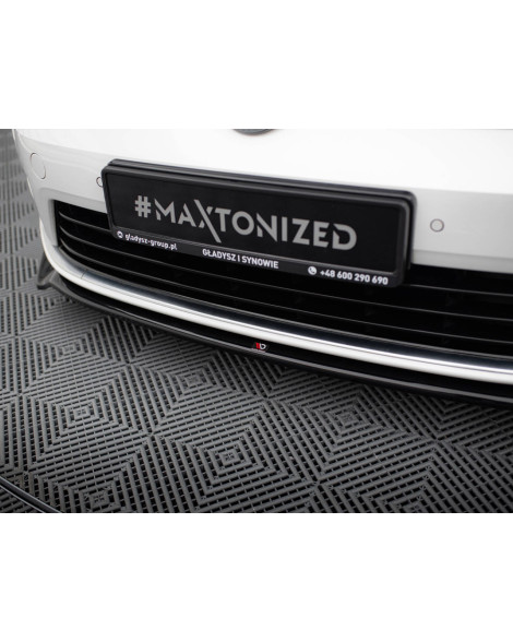 Maxton Design Front Splitter V.2 VW Golf R / R-Line Mk7 Maxton Design Front Splitter V.2 VW Golf R / R-Line Mk7