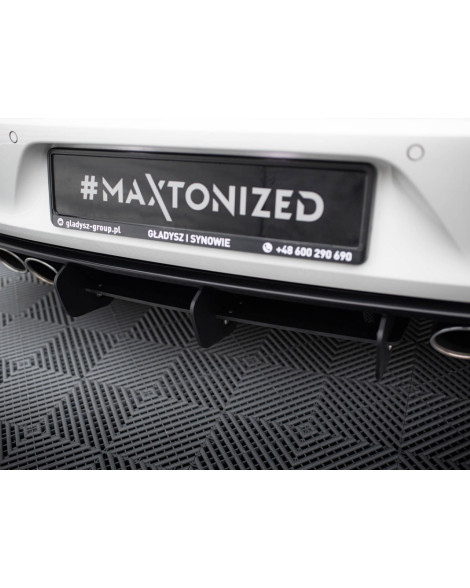 Maxton Design Rear Diffuser and Rear Side Splitters VW Golf R Mk7 Hatchback Maxton Design Rear Diffuser and Rear Side Splitters VW Golf R Mk7 Hatchback