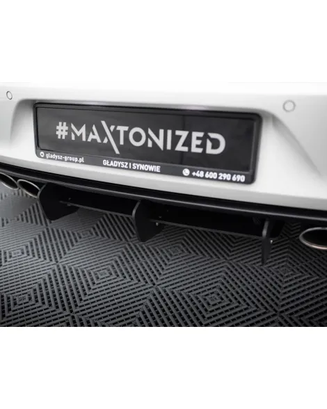 Maxton Design Rear Diffuser and Rear Side Splitters VW Golf R Mk7 Hatchback Maxton Design Rear Diffuser and Rear Side Splitters VW Golf R Mk7 Hatchback