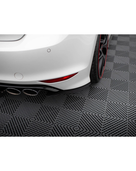 Maxton Design Rear Diffuser and Rear Side Splitters VW Golf R Mk7 Hatchback Maxton Design Rear Diffuser and Rear Side Splitters VW Golf R Mk7 Hatchback
